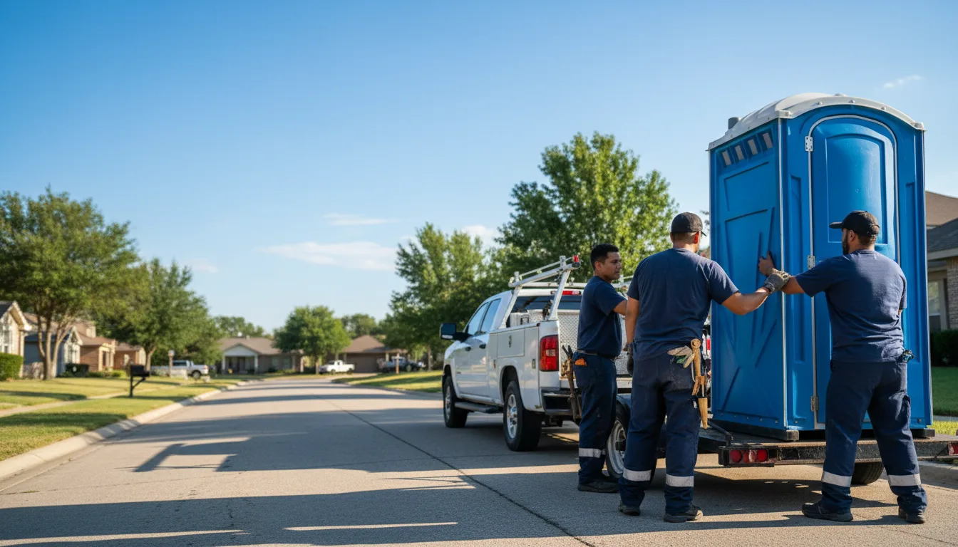 Portable Toilet Rental in Duncanville, TX near me